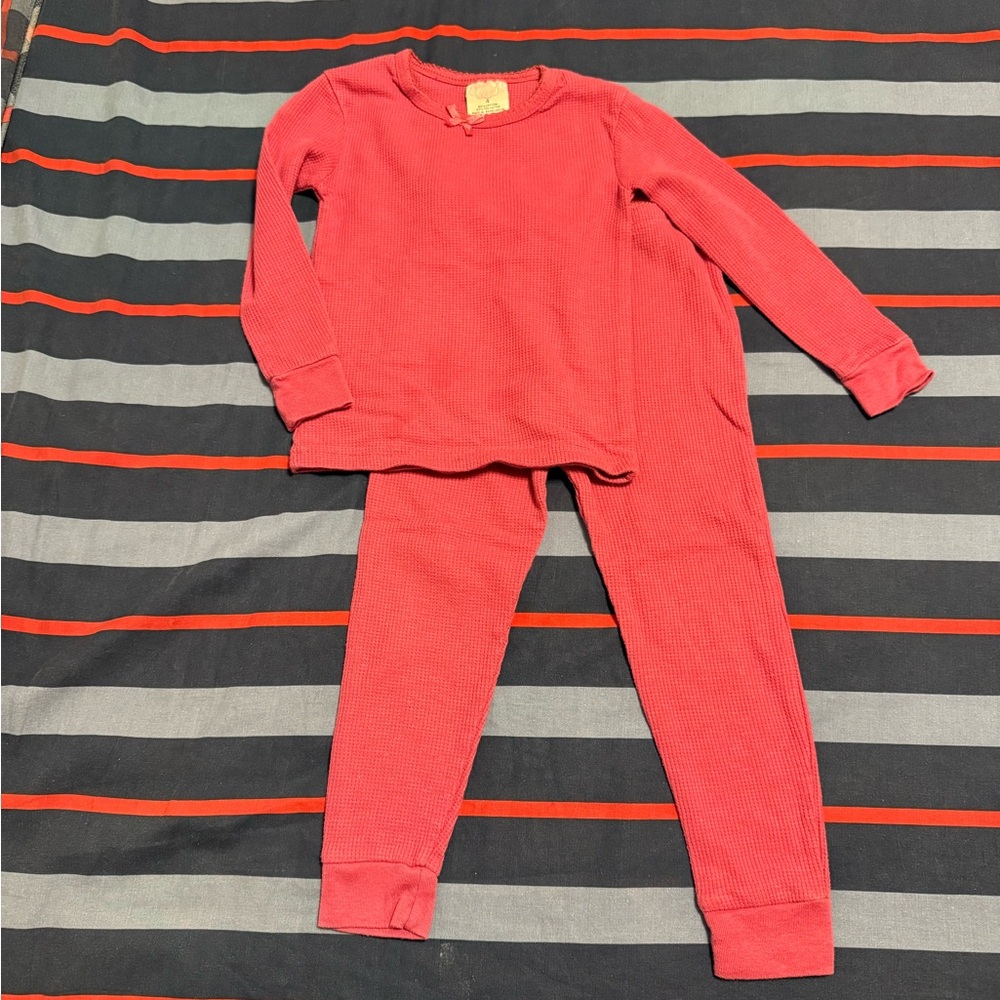 Cozy Kids Pajama in Magenta